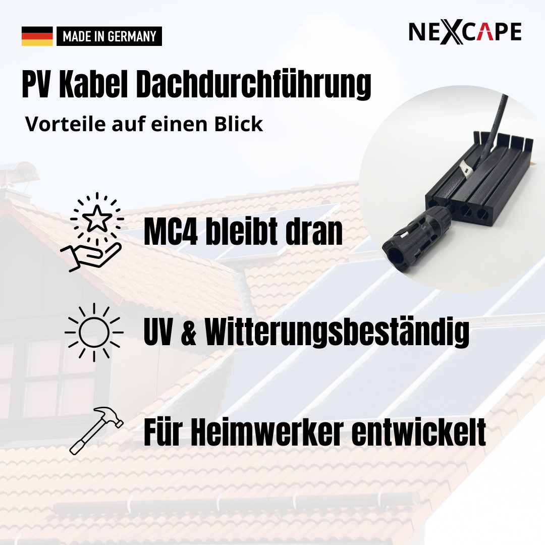 Dachdurchführung Testpaket für Solarteure – Made in Germany | Dachdurchführung24.de